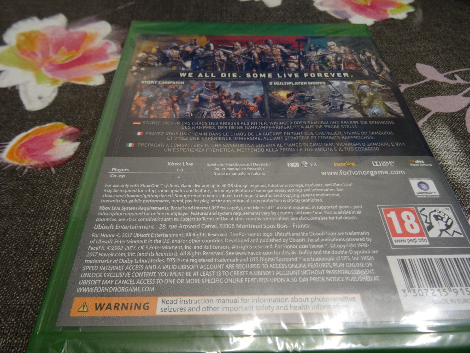 Microsoft Giochi: For Honor XBOX ONE NEUWARE – Usato da Olten venduto da Disc-Ausverkauf 1