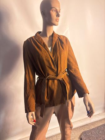 Echt Wild Leder übergangs Jacke. (Herbst/ Frühling) Damen.
