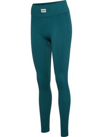 Hummel hmlPulse Seamless Rib Mw Tights - balsam (Grösse: M)