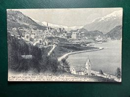 St-Moritz Dorf und engl. Kirche