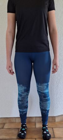 Leggings de sport Craft femme, taille M, bleu