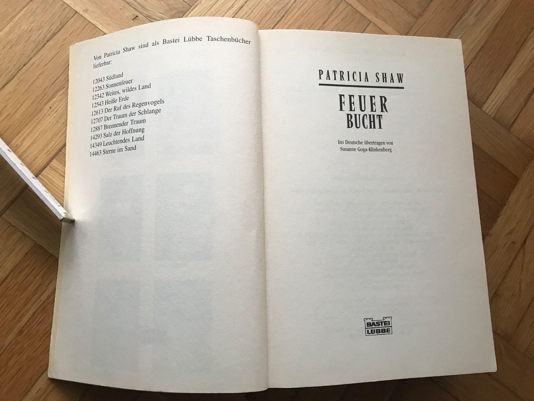 Libri: Patricia Shaw - Feuerbucht – Usato da Emmenbrücke venduto da Hathor123 6