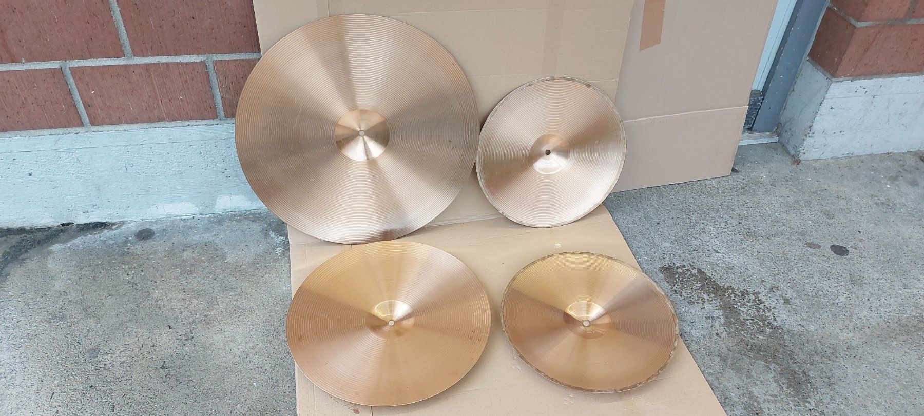 Musikinstrumente: Becken Set 20", 16", 14" Headliner 7K – Gebraucht aus Glattbrugg von Swissmusik 3