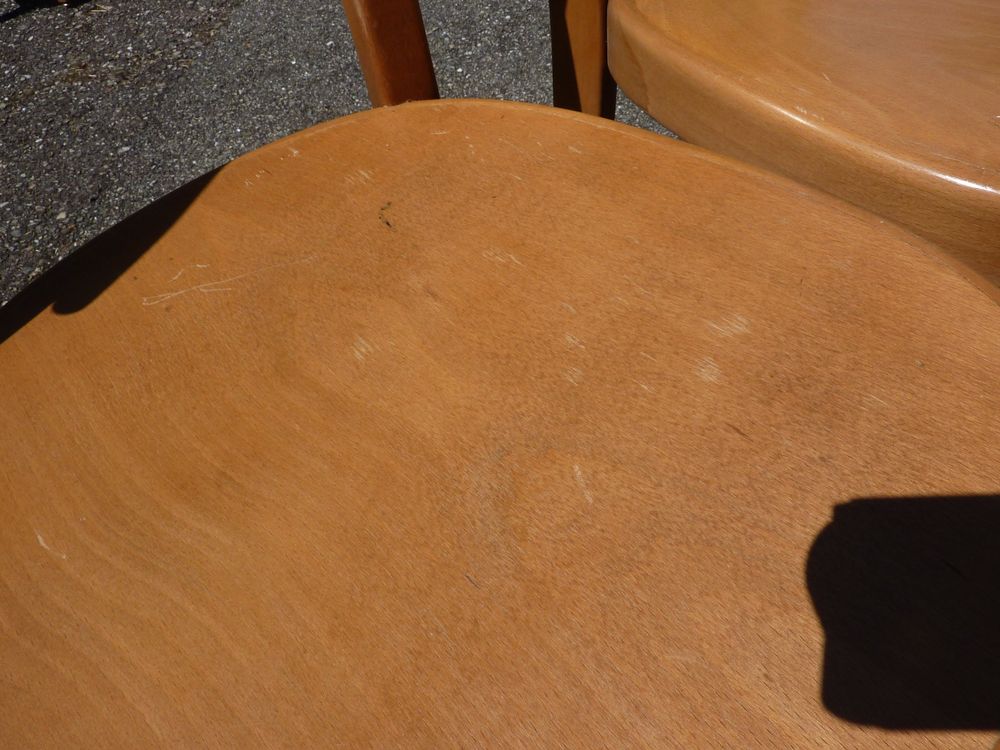 6 Stühle Beizenstühle Holzstühle Gastrostühle Keusch Tisch 6