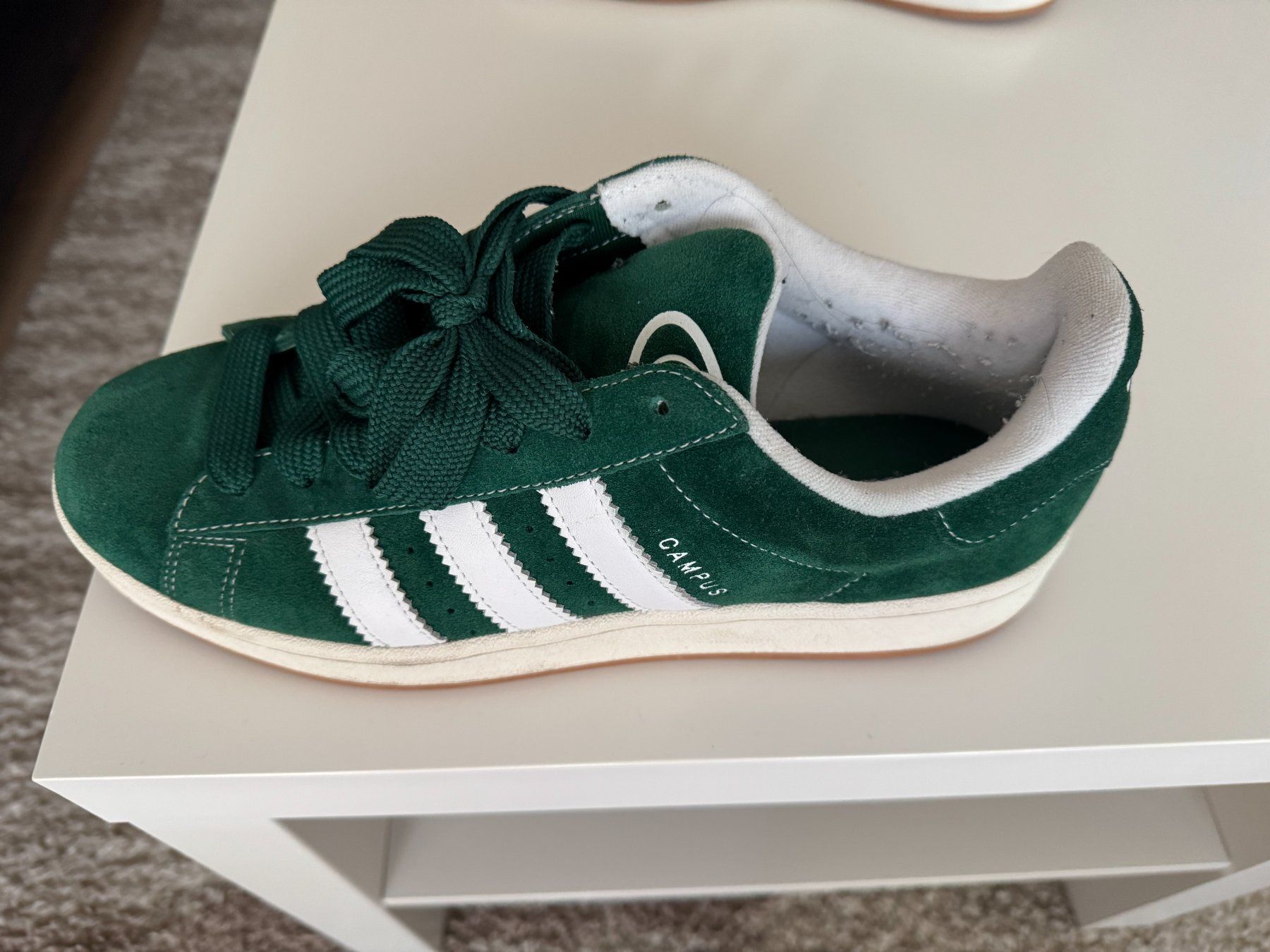 Adidas Scarpe da uomo: Adidas Campus grün Gr. 46 – Usato da Rotkreuz venduto da Servette1 1