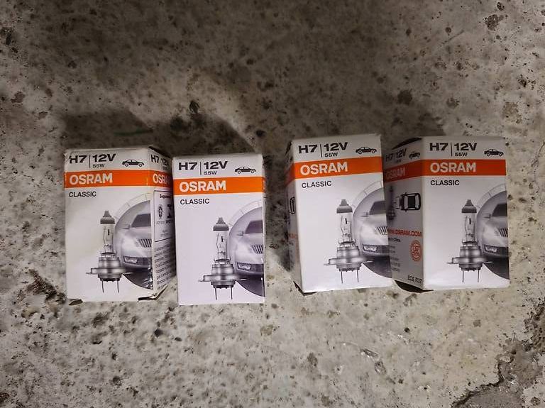 Fari: 4 Stück Osram H7 – Nuovo e nell'imballaggio originale da Winterthur venduto da Alex771