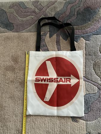 Vintage Swissair Tasche, perfekt für den Sommer!