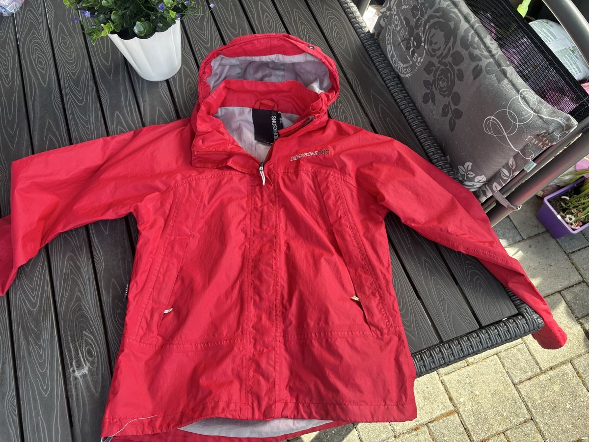 Giacche: Didriksons Regenjacke 140 – Usato da Matten b. Interl venduto da pimkie84