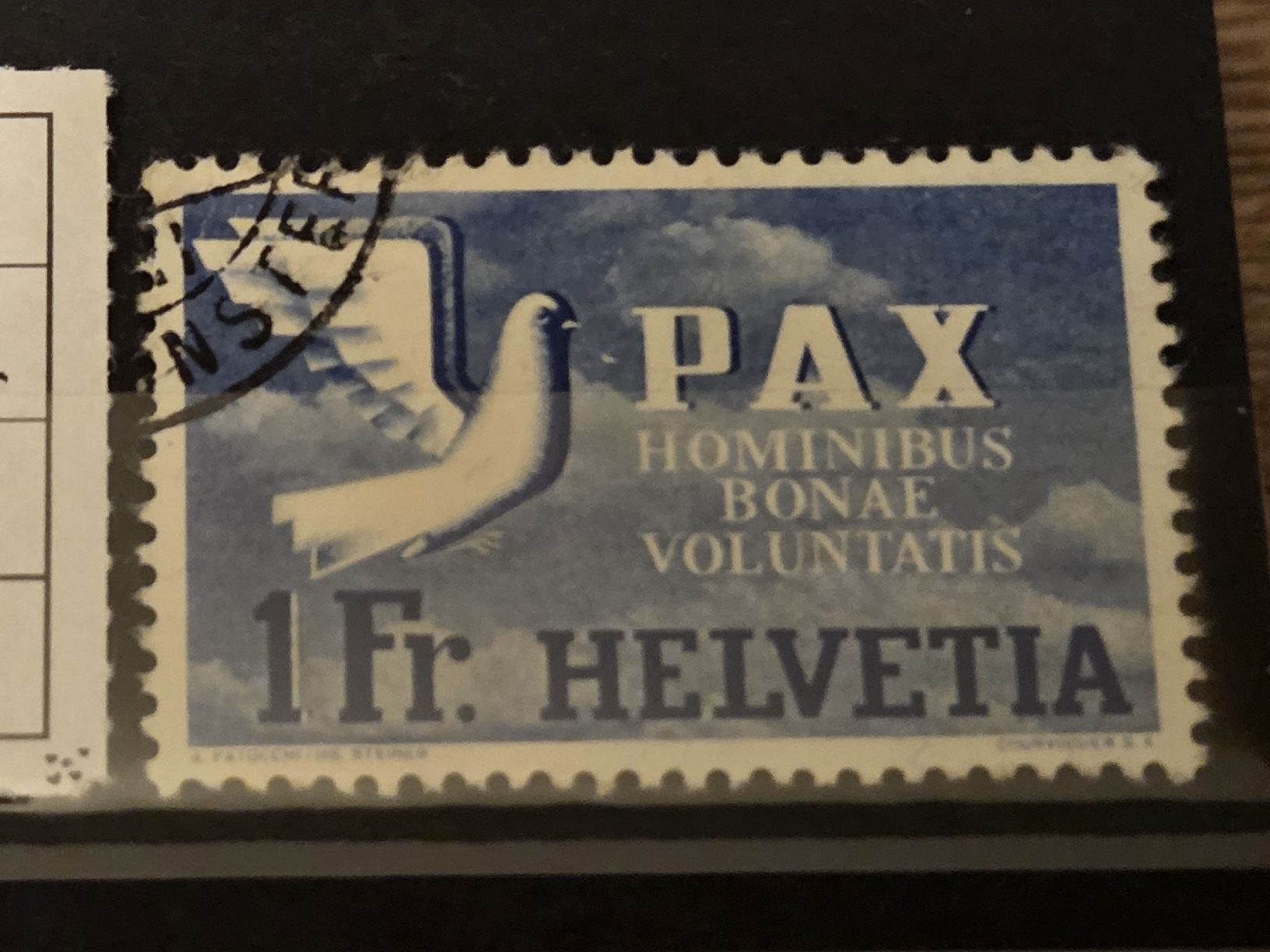 Alle Briefmarken: 9mal SBK 270 Kat.900.- PAX – Gebraucht aus Wangen von Abartix 3