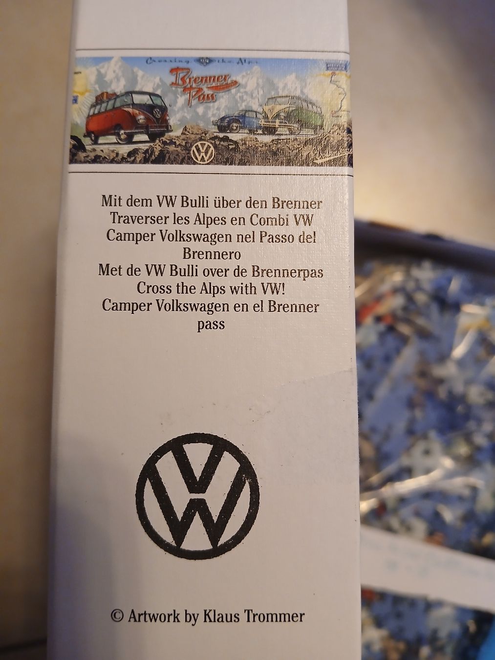 Ravensburger Puzzle: Puzzle Ravensburger Brenner Pass VW 1000 pièces – Usato da Monthey venduto da mar_h6jr 3