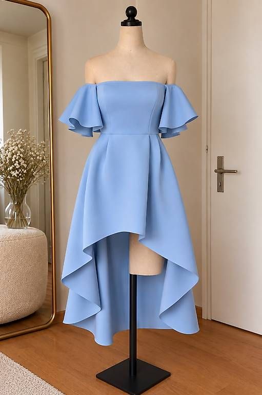 Vestiti: Hellblaues Cocktailkleid - Abendkleid / Grösse 38 – Nuovo (secondo la descrizione) da Weiningen ZH venduto da MelVintage 2