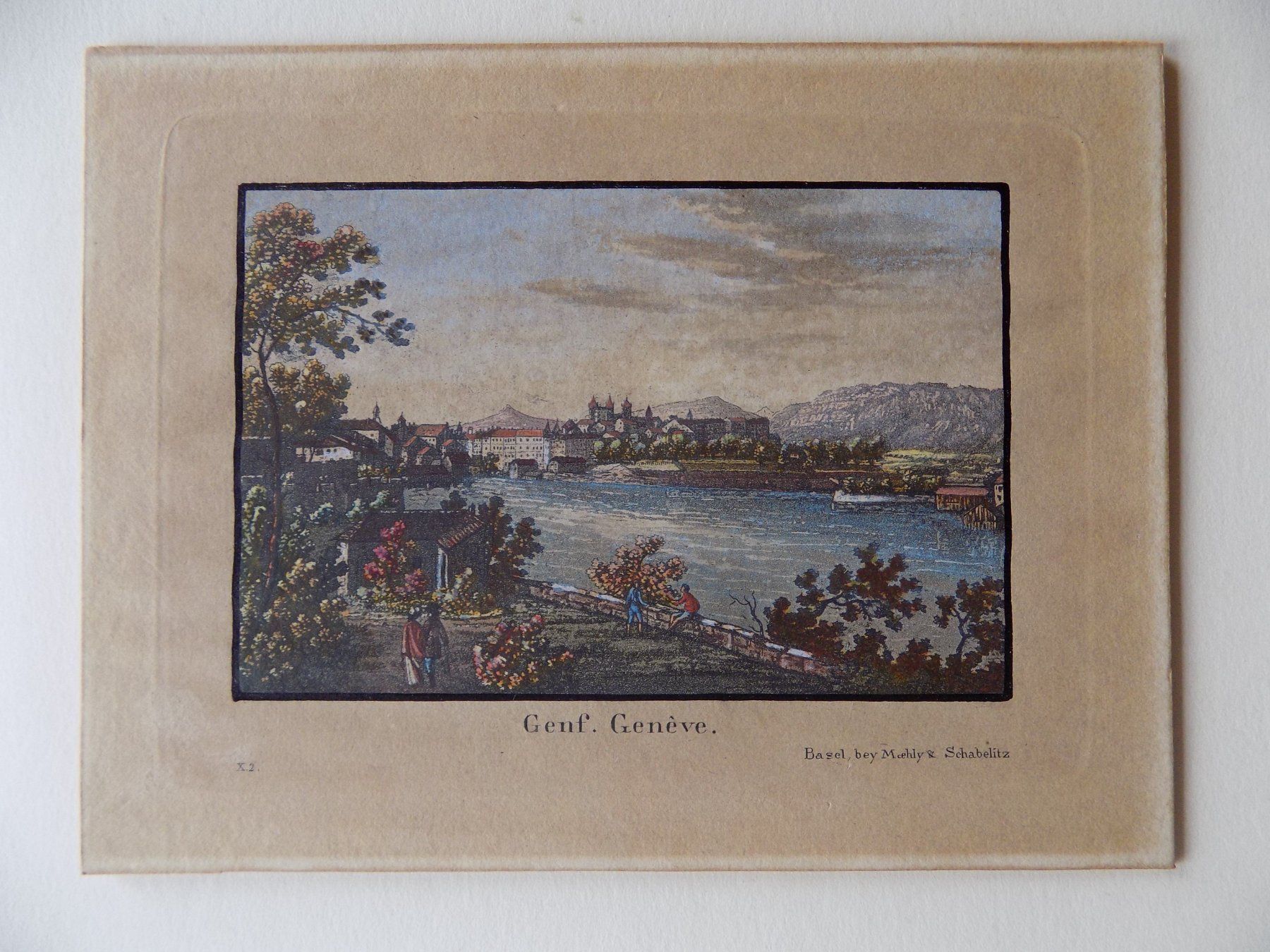 Stiche: Genève Genf Aquatinta – Gebraucht aus Risch von Rischli15