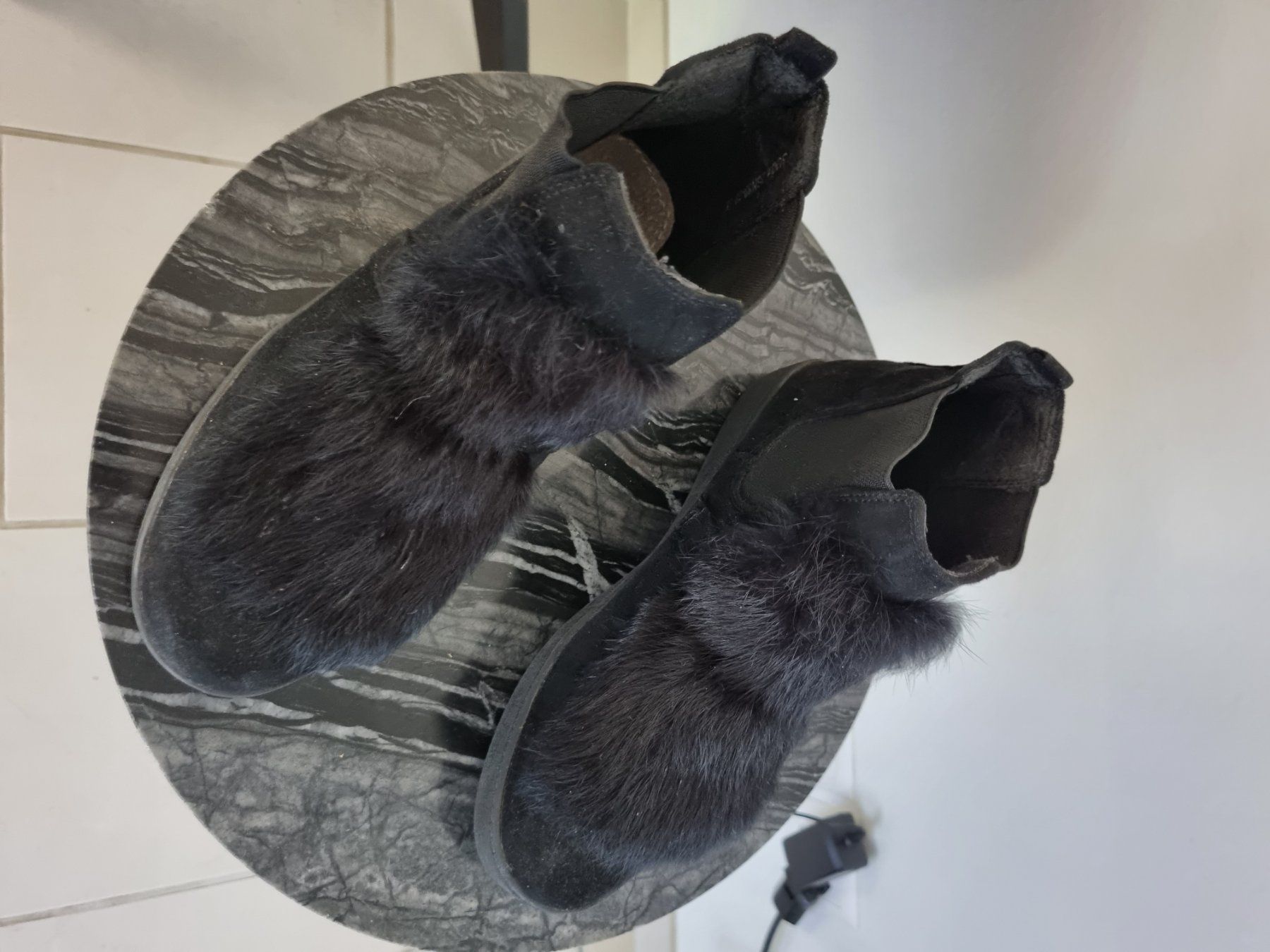 Damenschuhe: Stiefeletten mit Kunstfell Gr 37 – Gebraucht aus Bassersdorf von Sandy456 1
