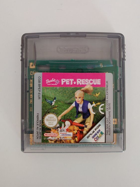 Barbie Pet Rescue Game Boy Color (Gebraucht) in Dintikon für CHF 1 ...
