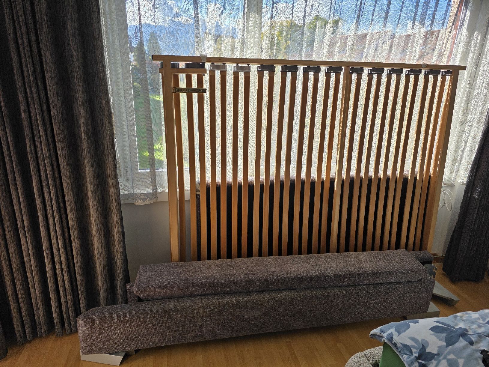 Interio Betten: Polsterbett grau 160×200 Interio – Gebraucht aus Emmenbrücke von stojo 9