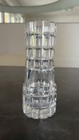 Vase en cristal biseauté design