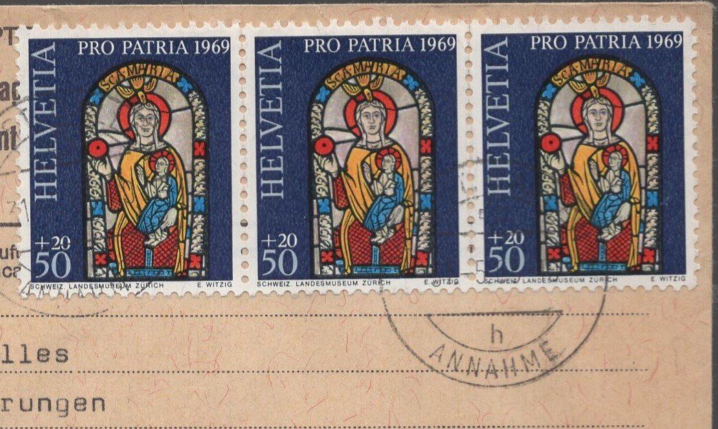 Tutti i francobolli: ST. GALLEN, 31.5..69  Einzugsauftrag – Usato da Aarau venduto da kufi44 1