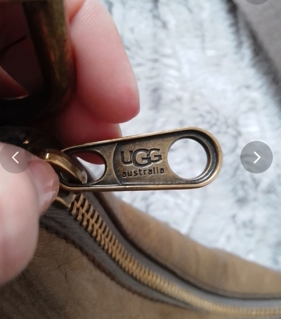 Ugg Borse: UGG Tasche Leder Used Look – Usato da Riehen venduto da Pelagia07 1