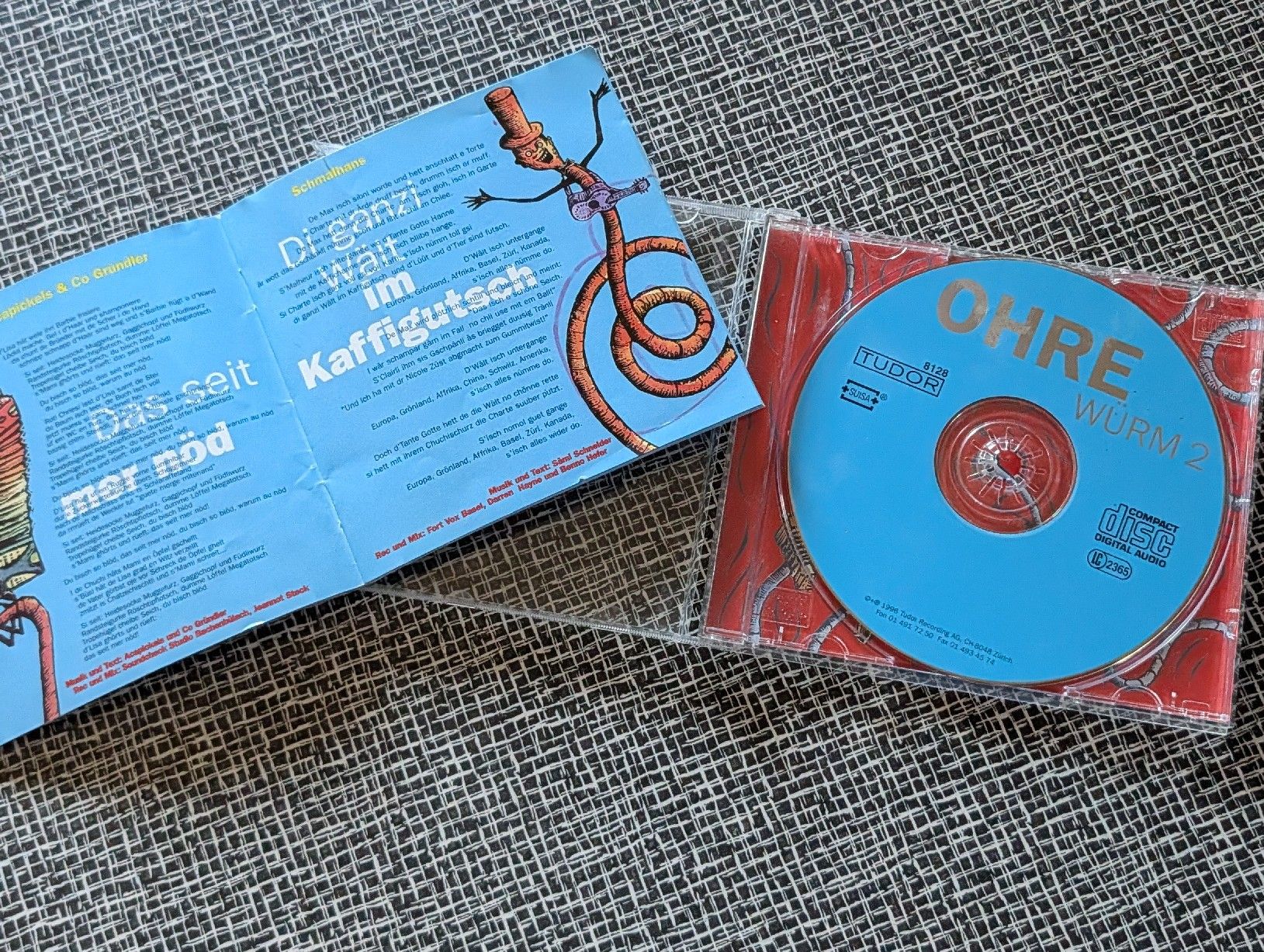 CD: CD Ohre Würm 2 neue Kinderlieder von Schweizer Bands – Usato da Nänikon venduto da Haexli_70 1