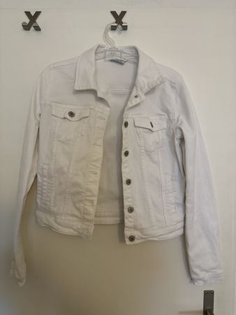Jeansjacke ever me weiss Grösse 38