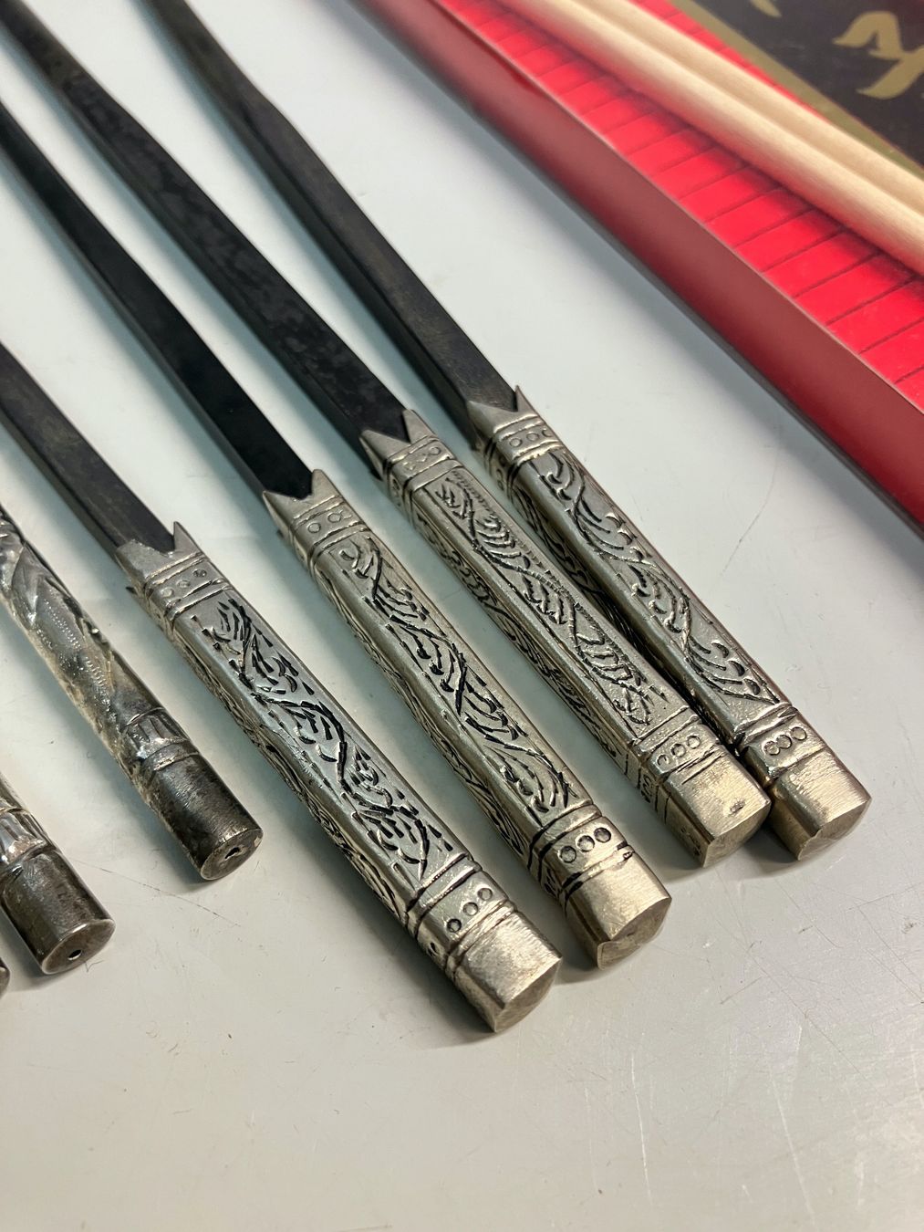 Bestecksets: Lot Essstäbchen Chop Stick versilbert – Gebraucht aus Horw von luzernicus 1