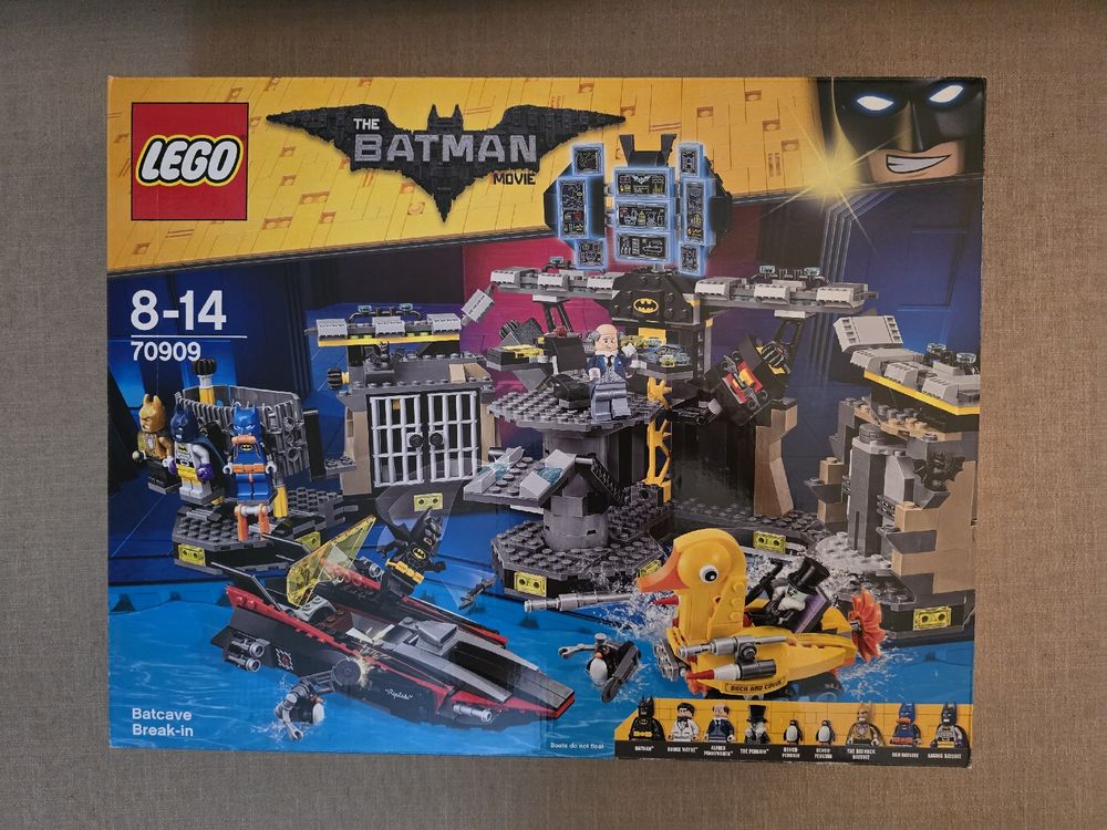 LEGO The Batman Movie - 70909 - Batcave Break-in - NEU & OVP (Neu und ...