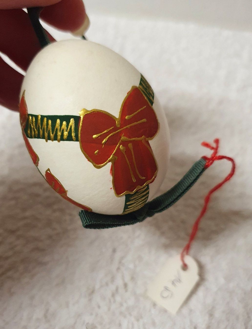 Tutte le decorazioni: Neu: 2x handbemalte Eier Katzen + Servietten – Nuovo (secondo la descrizione) da Muri AG venduto da spezielle_geschenke 5