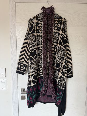 Twinset Milano Knit Cardigan XS - Boho Winter Style!
