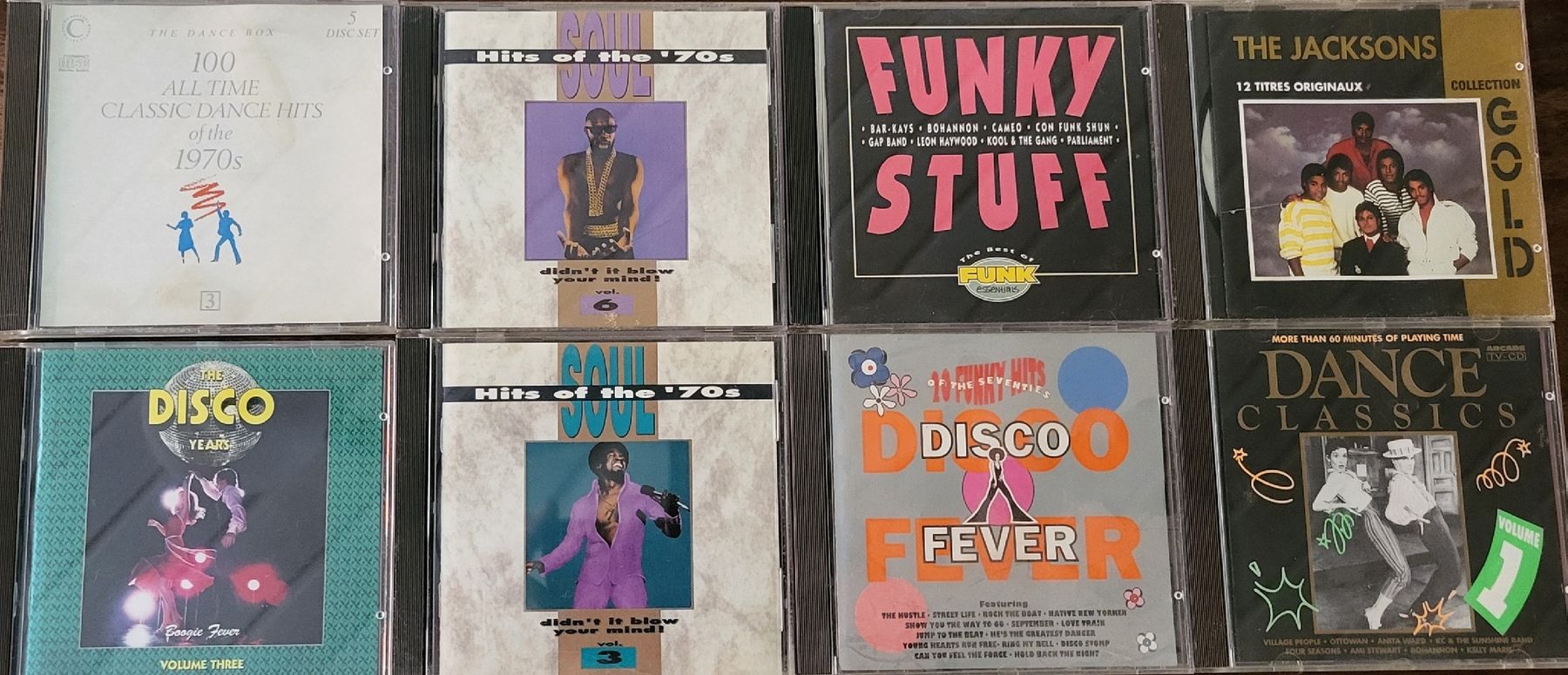 CD: CDs 8er Set Dance Disco Soul Funk Classics Compilation – Usato da Thun venduto da harry999