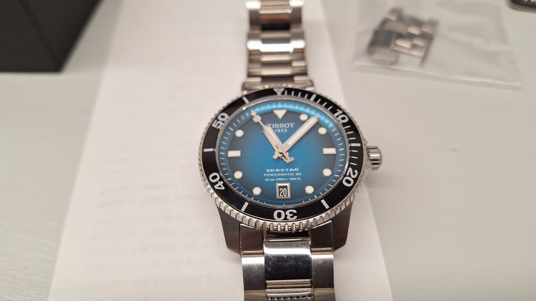 Powermatic Uhren: Tissot Seastar 1000 Powermatic 80 – Neu (gemäss Beschreibung) aus Barberêche von rafaman66 3