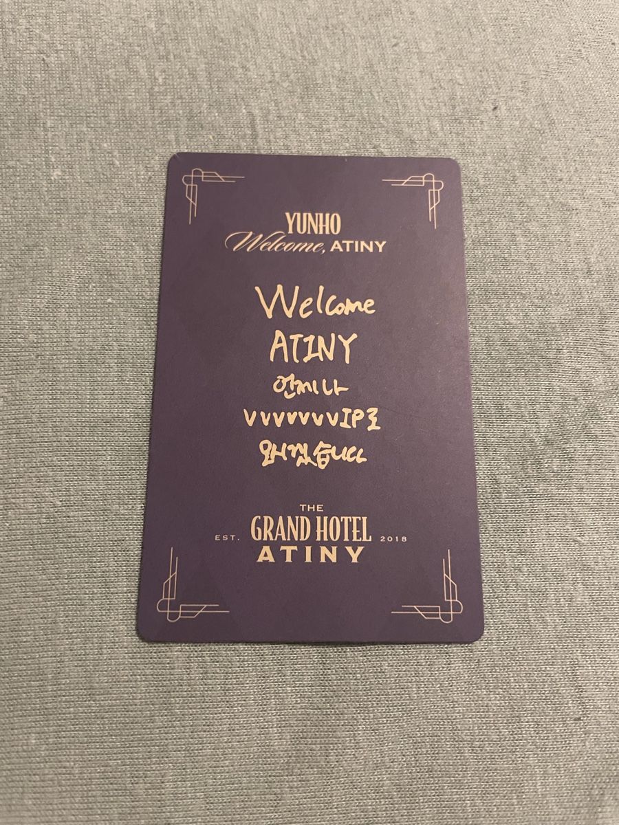 Carte collezionabili: ATEEZ - Yunho – Nuovo (secondo la descrizione) da Uster venduto da ali_mp6n 1