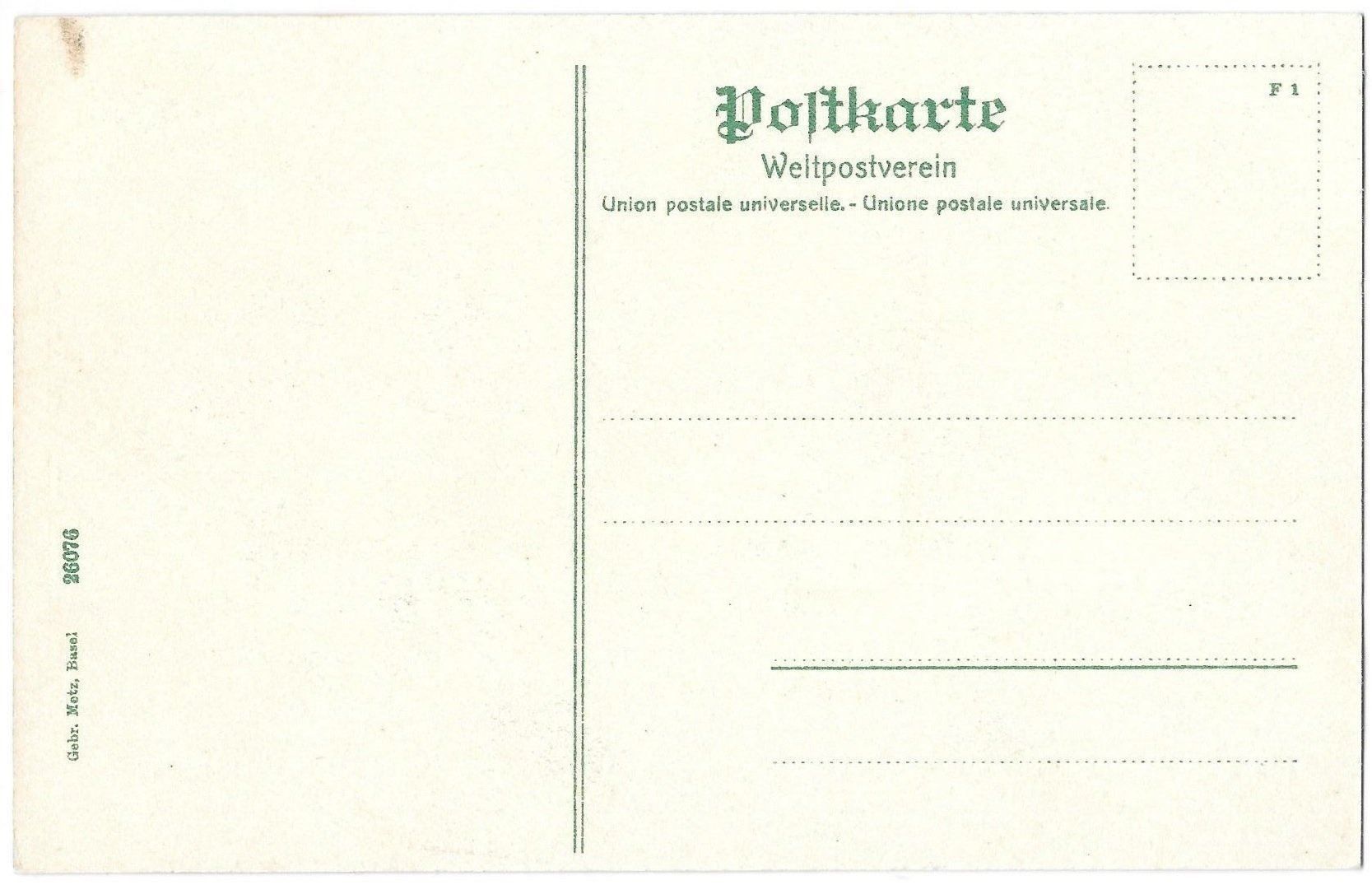 Cartoline postali: Rheinfelden Hotel Soolbad Krone – Usato da Olten venduto da clotaldi 1