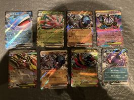 Pokemon 8x Double Rare Pitch Black Japanisch, Mint
