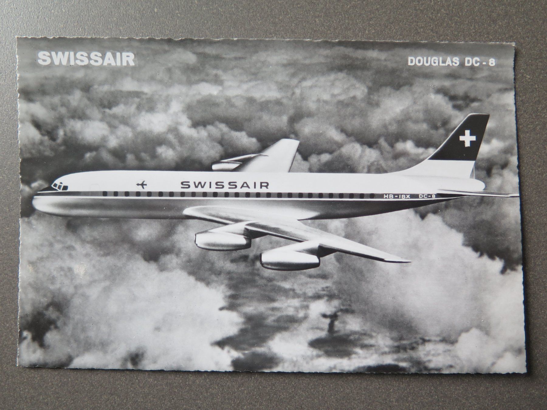 Cartes postales: SWISSAIR - DOUGLAS DC 8 – D'occasion à Wittenbach par lipasal