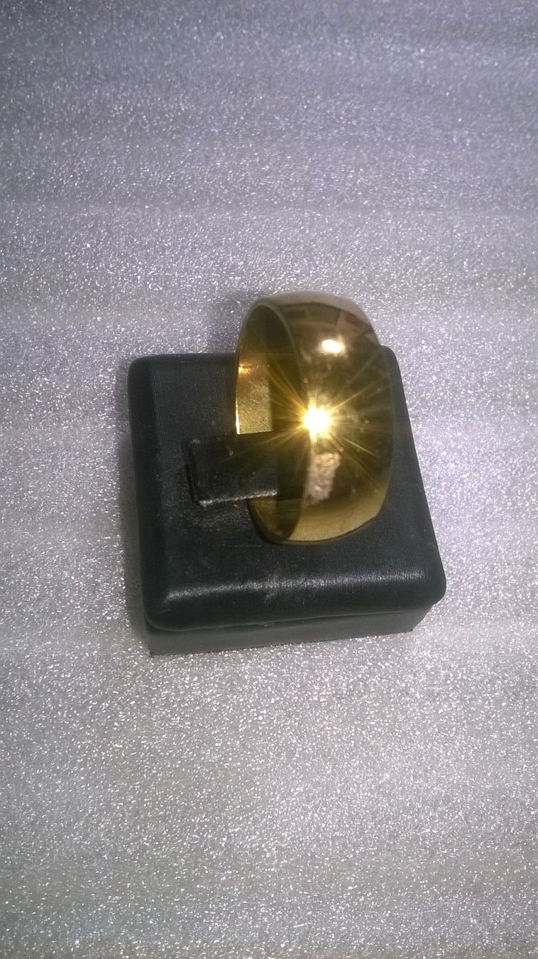 Anelli: RING EDELSTHAL,,,VERGOLDET,,,GLANZIG – Nuovo (secondo la descrizione) da Basel venduto da bijoutrie_4 1