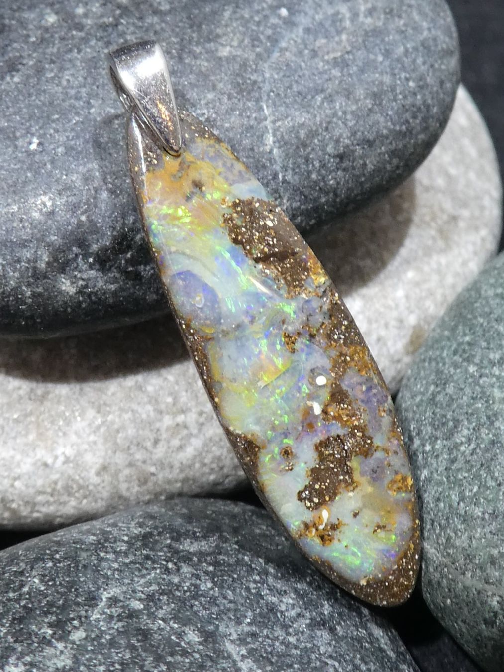 Ciondoli: Boulder Opal Anhänger. – Nuovo (secondo la descrizione) da Niederbüren venduto da Raphael014 2