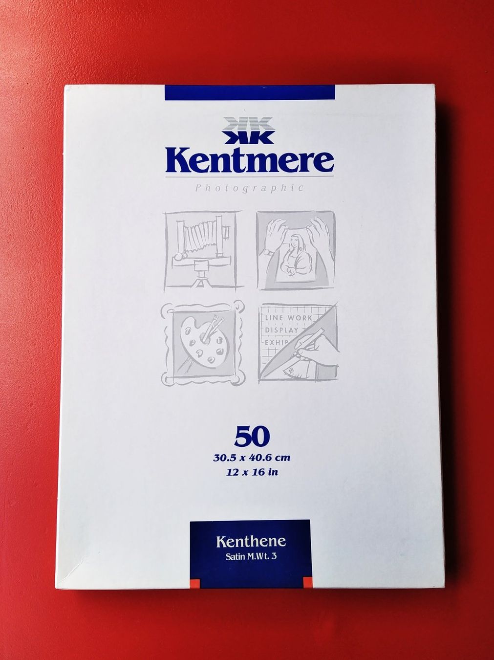 Carta: Silver photographic paper/ Kentmere Satin M.Wt.3 – Usato da Morgins venduto da Laurentcorinne