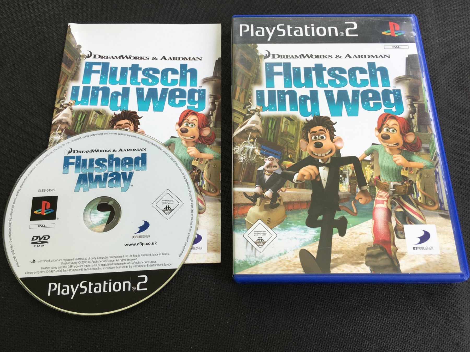 Sony Giochi: Flutsch und Weg - PS2 Playstation 2 – Usato da St.Gallen venduto da sjosjo