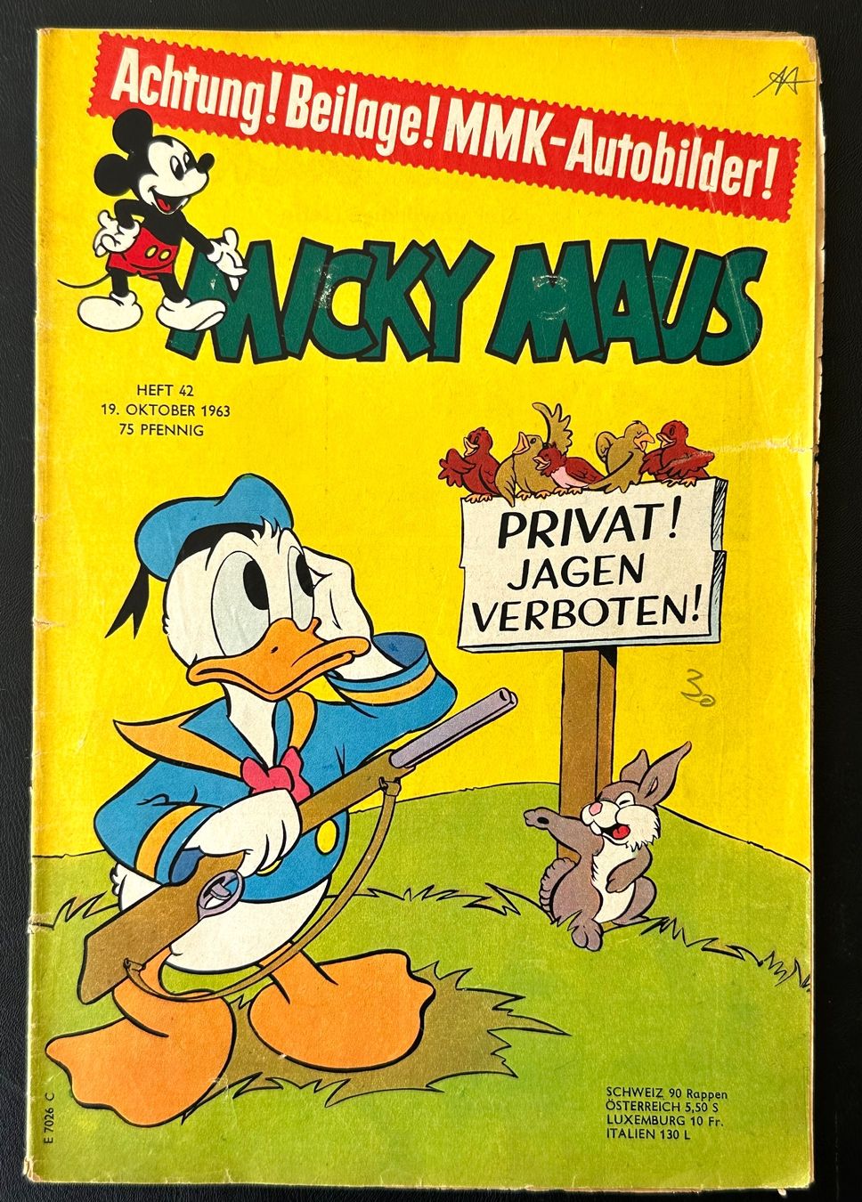 Fumetti: Mickey Maus Nr. 42 1963 – Usato da Seltisberg venduto da quadartswiss