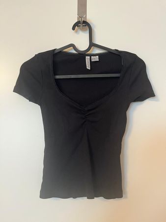 Damen Top Divided schwarz Grösse XS