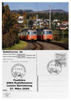 Rudolfstetten Friedlisberg Bremgarten Post Bahn BDWM BDe 8/8