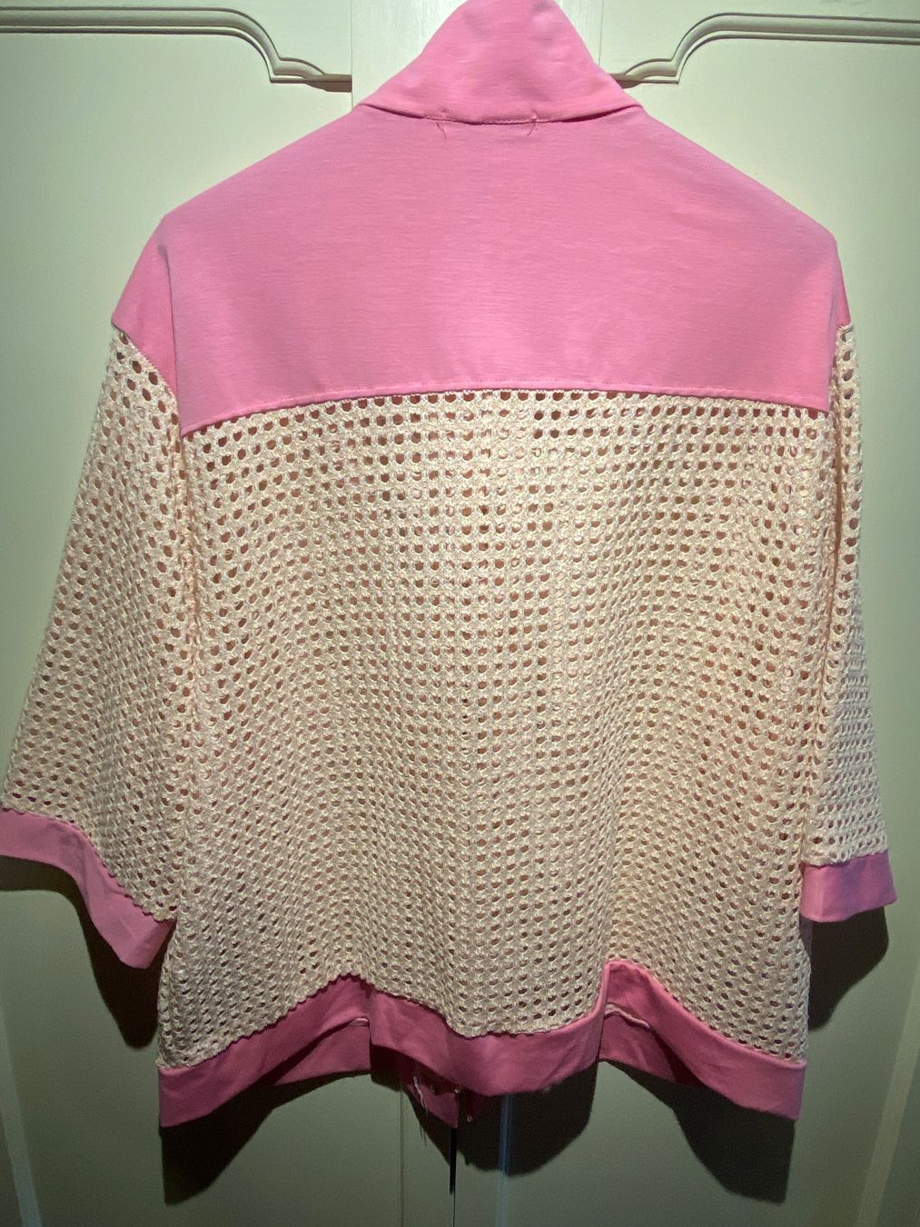 Giacche: DAMEN SOMMER JACKE-ROSA-WEISS – Nuovo e nell'imballaggio originale da Meienried venduto da ManuelaBoutique 2