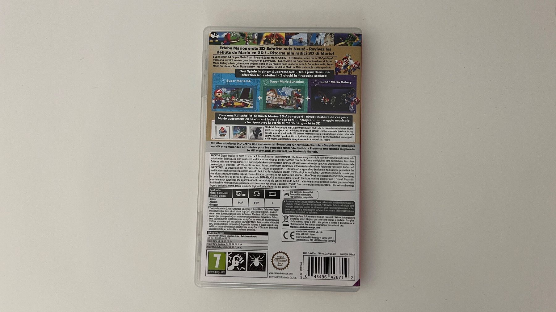 Nintendo Spiele: Super Mario 3D All-Stars - Nintendo Switch Spiel – Neu (gemäss Beschreibung) aus Zürich von rg_swiss 1