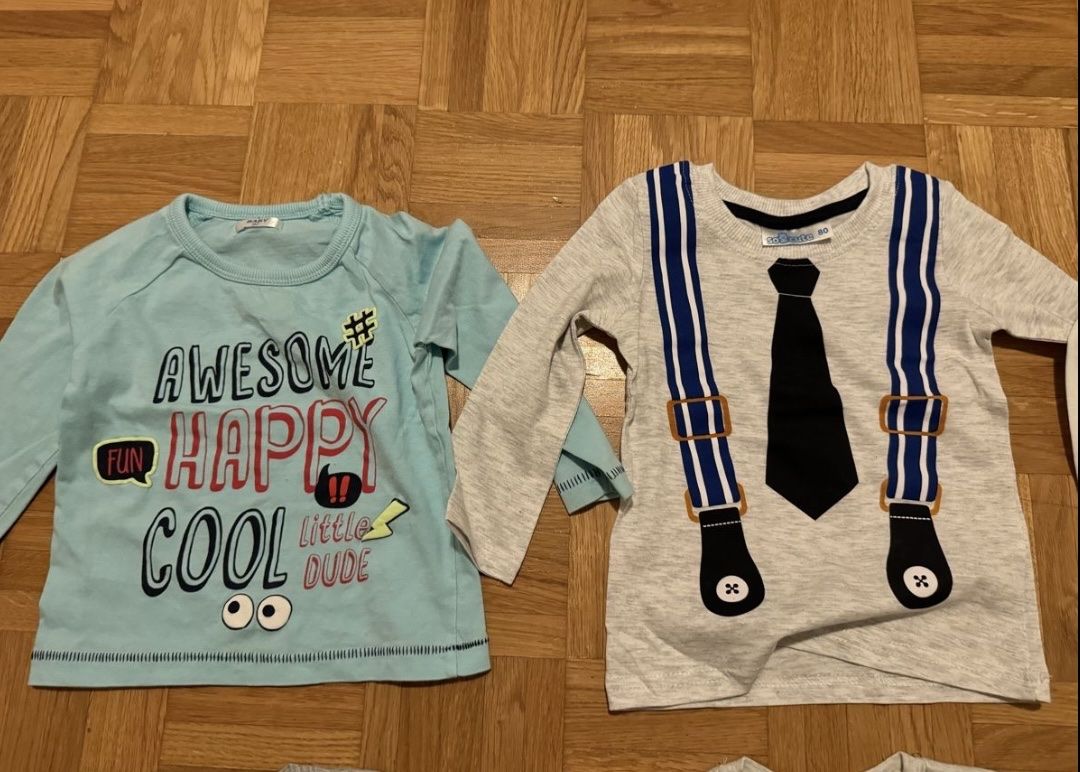 Camicie, T-shirt & Polo: Kinder T-Shirts Langarm Grösse 80 – Usato da Zürich venduto da zd_1965 1