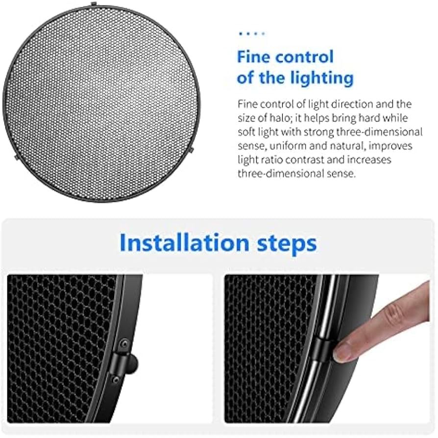 Flash: Neewer Photo Studio Strobe Flash Light Reflector Beauty Dish – Usato da Goldau venduto da Kseniya123 1