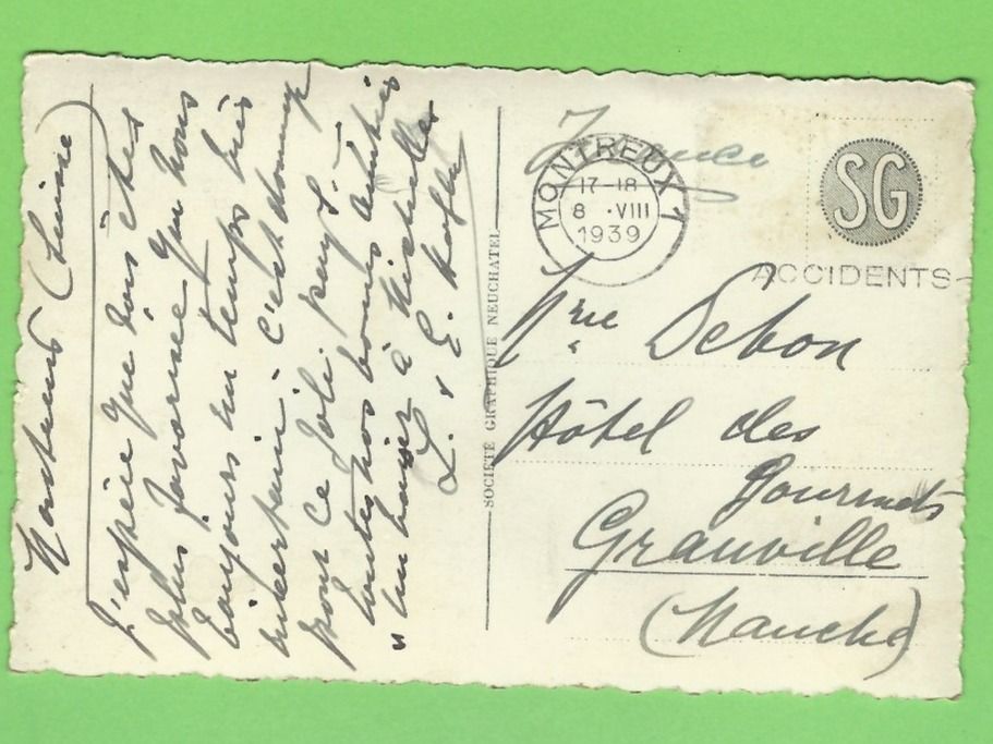 Cartoline postali: Chateau de Chillon et Dents du Midi – Usato da Zürich venduto da t24_de 1