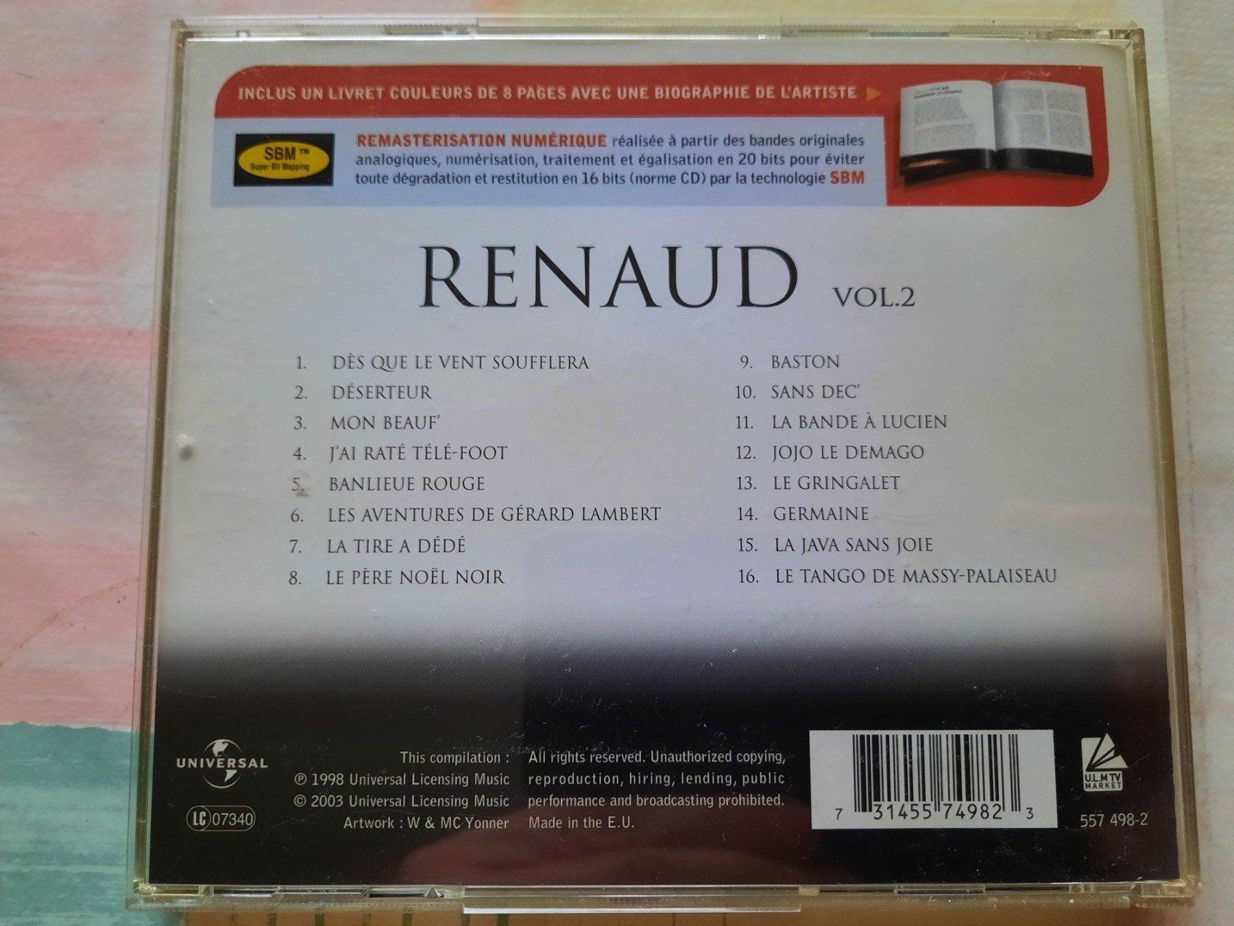 CDs: Cd Renaud - Master Série – D'occasion à Pully par bro_n52j 1
