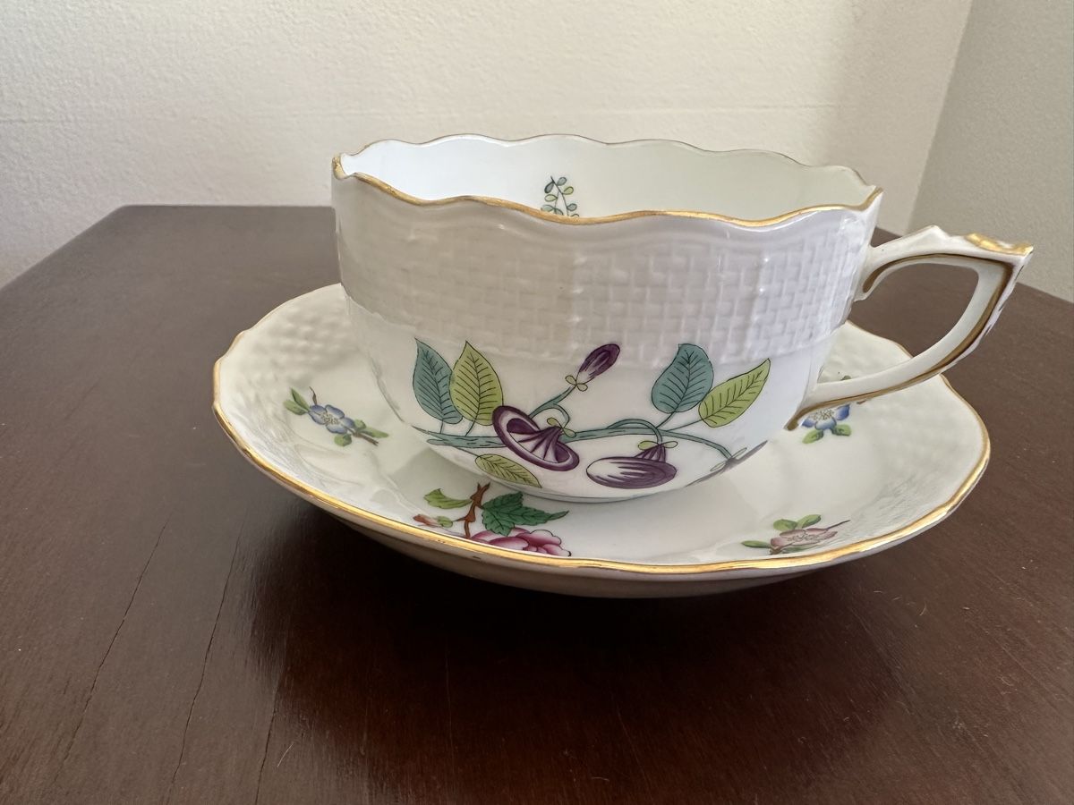 Herend Tassen: Herend Eton Teetasse  – Gebraucht aus Herbriggen von Sehrazade 2