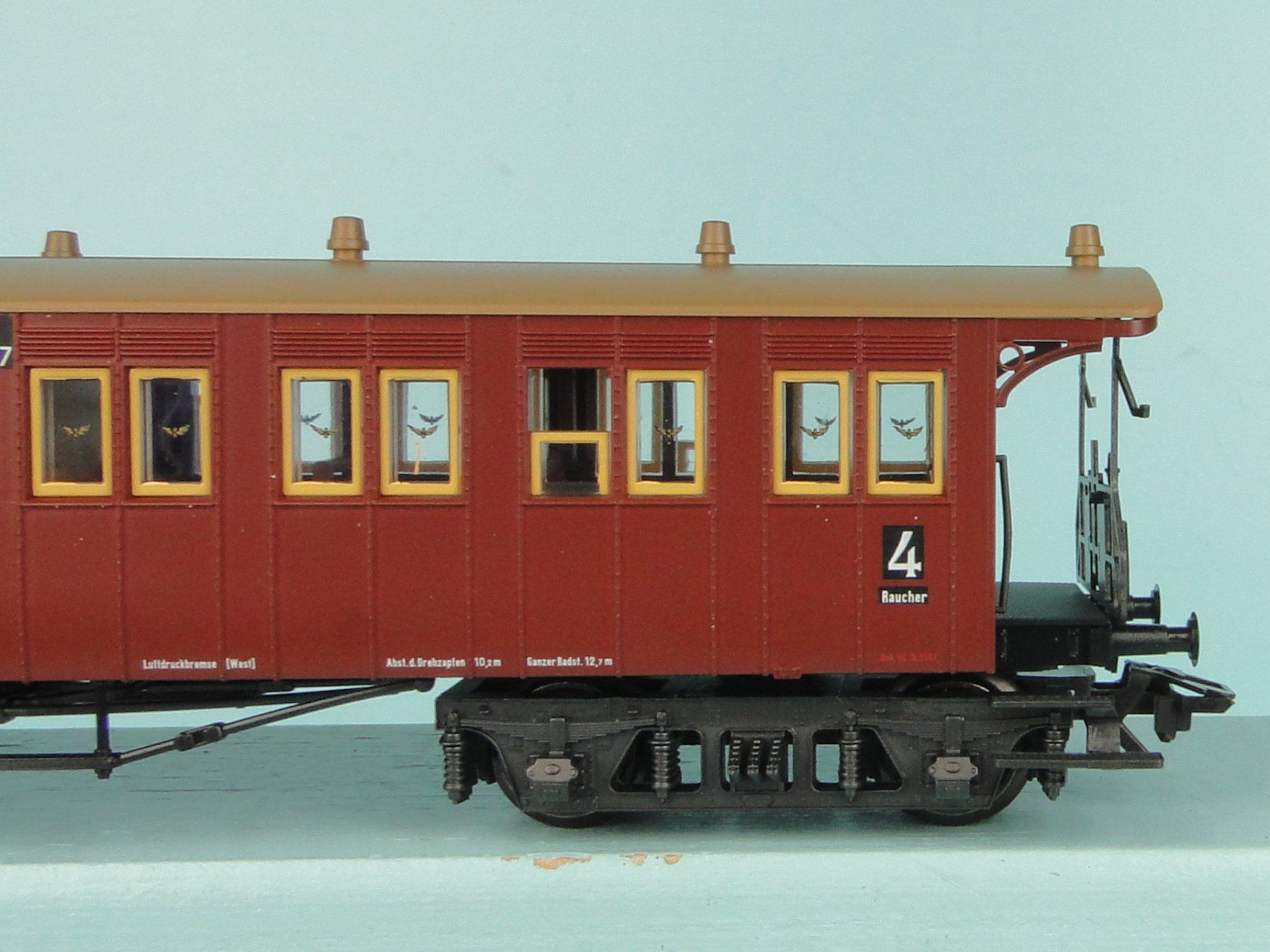 Märklin Modellini di ferrovie: Märklin 42141 Plattformwagen 4e. Klasse – Usato da Bülach venduto da cann11 5