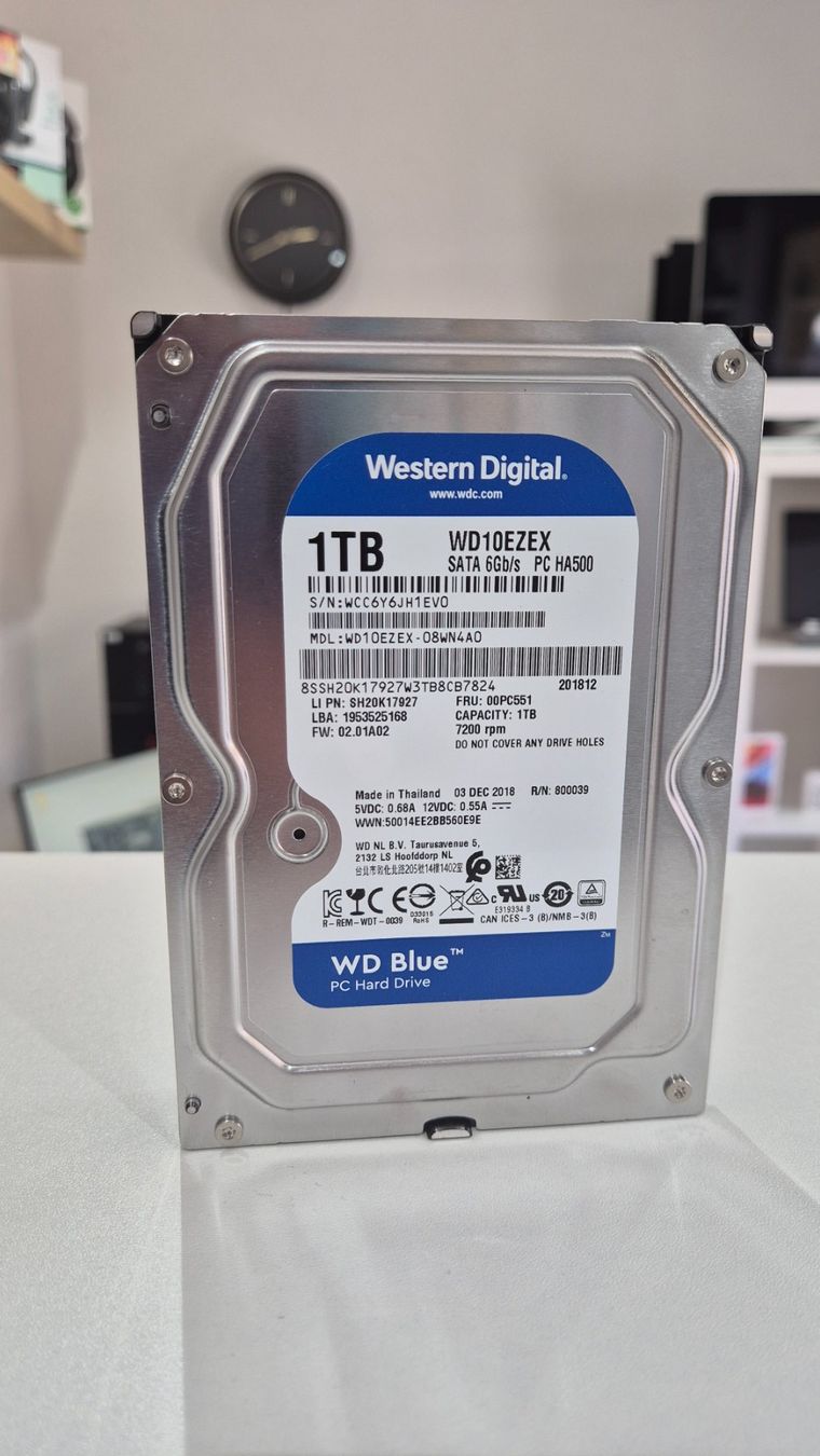 Western Digital Disques durs: HDD 3.5 WD 1To – D'occasion à Chatel-St-Denis par Teck7